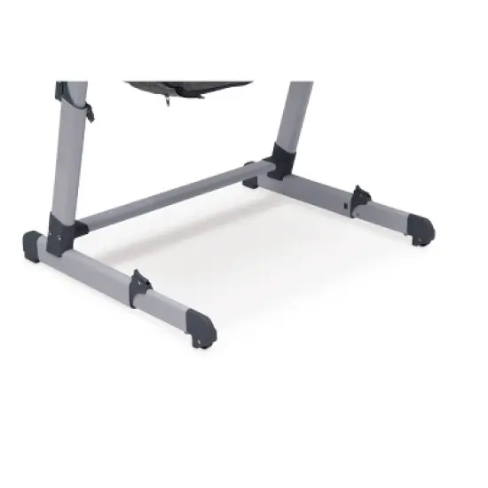 Simmons Kids' Dream Bedside Baby Bassinet Sleeper with Breathable Mesh and Adjustable Heights - Lightweight Portable Crib - Gray image {12}