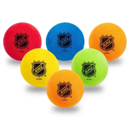 Franklin Sports NHL Mini Hockey Replacement Balls - 6pk image {4}