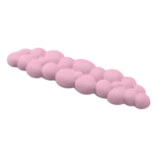 Gems Cloud Keyboard Wrist Rest - Pink: Foam Non-Skid Base, 16.89"x4.31"x0.94" image {1}