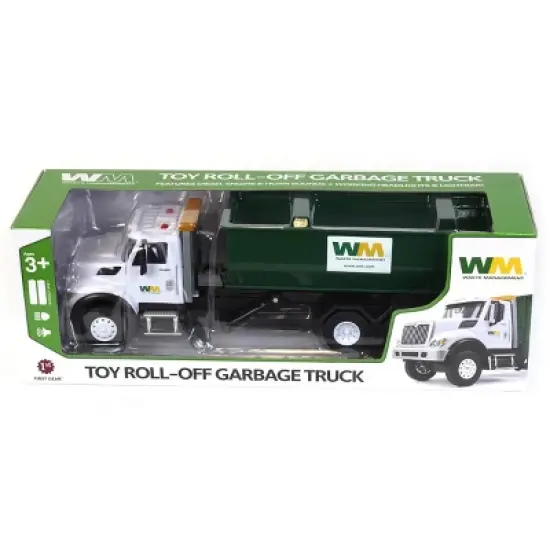 1/24 Plastic International WorkStar Waste Management With Roll-Off Container With Lights & Sounds 70-0580 image {2}