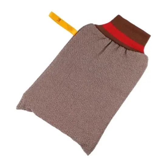 Unique Bargains Bath Shower Gloves Body Scrubber 9.25"x5.71" 1 Pc image {6}