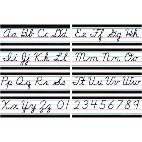 Teacher Created Resources&reg; Modern Farmhouse Cursive Writing Bulletin Board image {1}