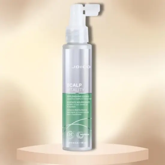 Joico Scalp Vitality Replenishing Essence | Hydrates, nourishes, and rebalances dry scalp | Reduces itchiness - (3.38 oz) image {1}