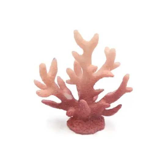 Unique Bargains Resin Mini Tree Aquarium Fishbowl Landscape Decor Ornament Dark Red image {4}
