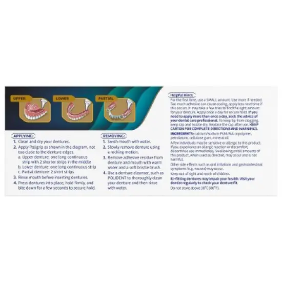 Poligrip Ultimate All in One Denture Care - 2pk image {1}