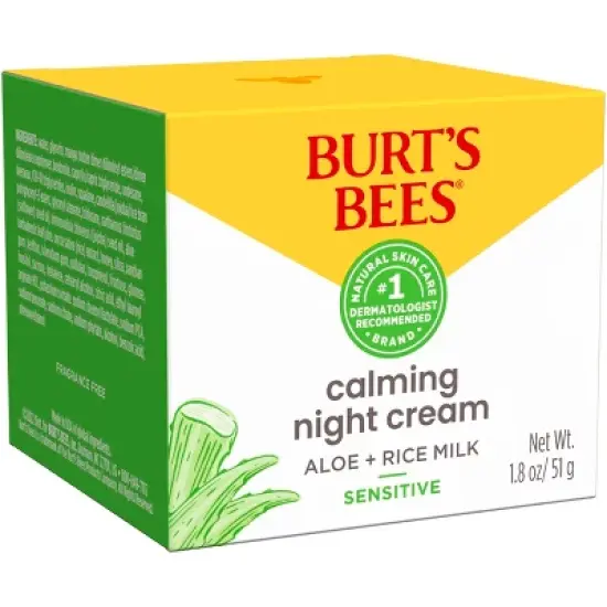 Burt's Bees Night Cream for Sensitive Skin - 1.8oz image {4}