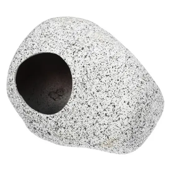 Unique Bargains Ceramic Aquarium Hideaway Rock Cave Fish Tank Decoration Gray 3.39''x2.68''x2.32'' image {6}