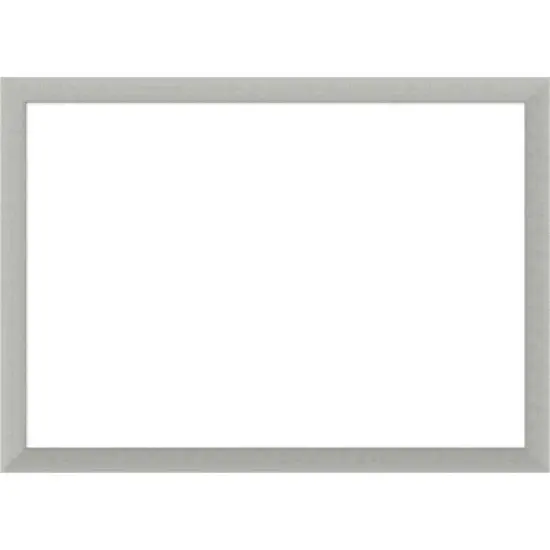 Amanti Art Silver Leaf Framed Dry Erase Magnetic Board image {10}