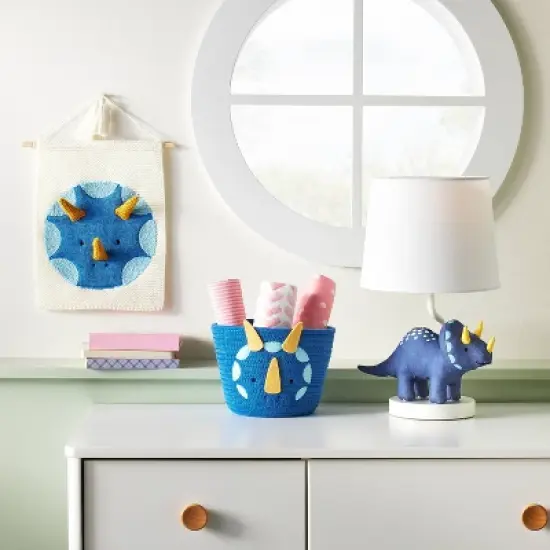 Plush Dinosaur Table Lamp Includes LED Light Bulb - Cloud Island&trade; image {1}