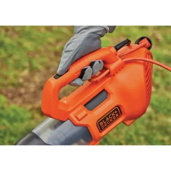 Black & Decker BEBL750 9 Amp Compact Corded Axial Leaf Blower image {10}