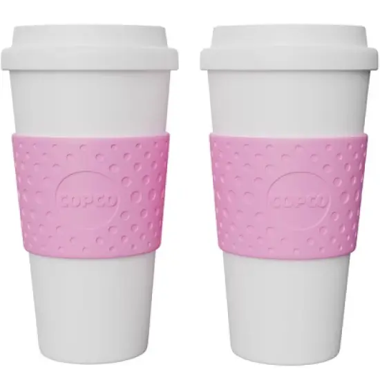Copco Acadia Travel Mug, Bubble Gum - 2-Pack image {7}