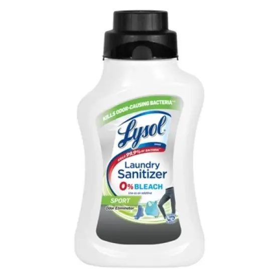 Lysol Laundry Sanitizer Sport 0% Bleach image {7}