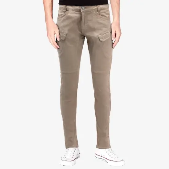 X RAY Men's Slim-Fit Stretch Twill Cargo Pants image {8}