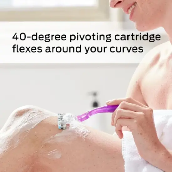 Schick Hydro Silk 3 Refills for Women, 4 ct image {2}