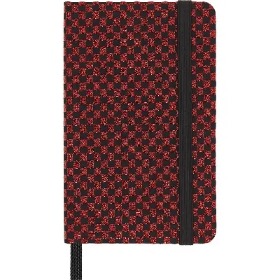 Moleskine Le Holiday XS Ruled Plain H Box Shine Metallic Red: Pocket Journal, Hard Cover, Undated, 176 Pages image {6}
