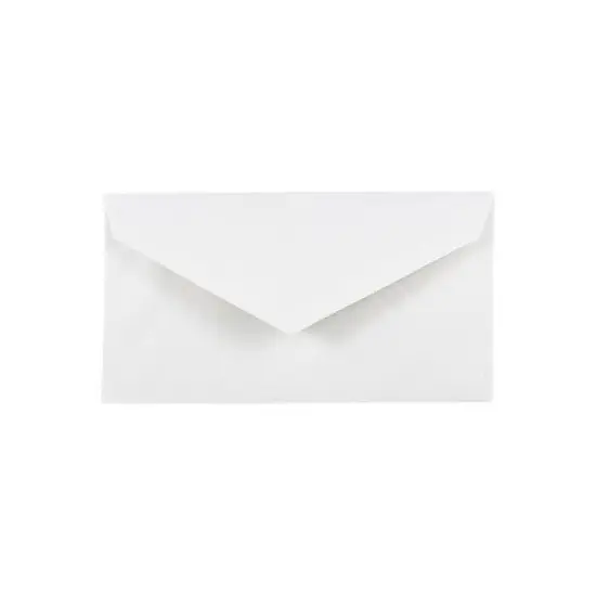 JAM Paper Monarch Commercial Envelopes 3.875 x 7.5 White Bulk 500/Box 1633984C image {2}