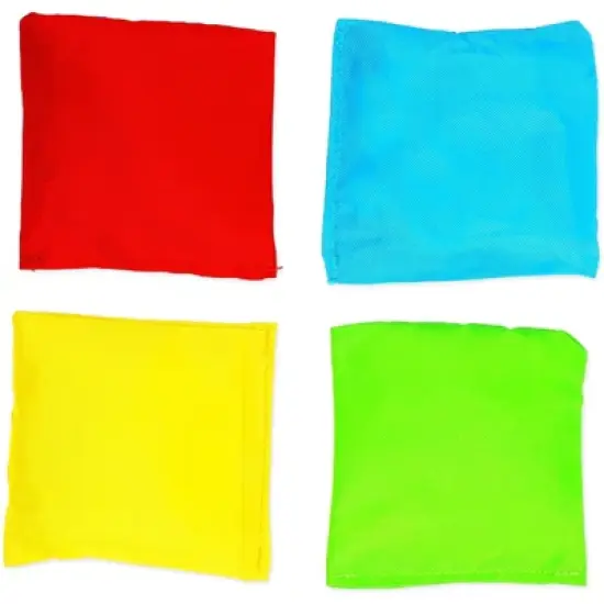 Blue Panda 29 Pieces Hopscotch Outdoor Games for Kids, 10 Rings, 4 Bean Bags, 15 Connectors image {7}