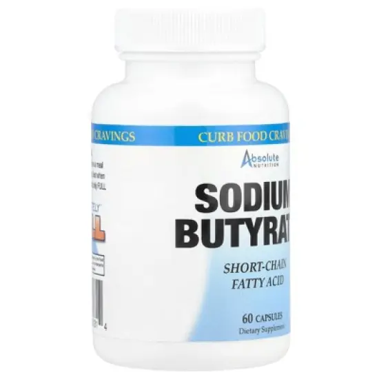 Absolute Nutrition Sodium Butyrate, 60 Capsules image {3}