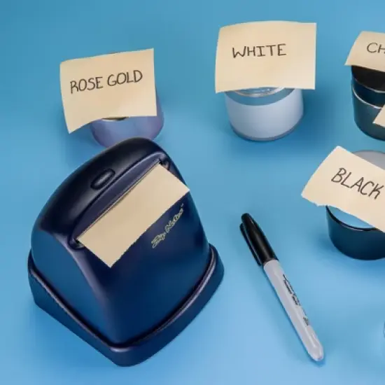 Zip Notes Battery-Operated Executive Dispenser, Blue image {5}