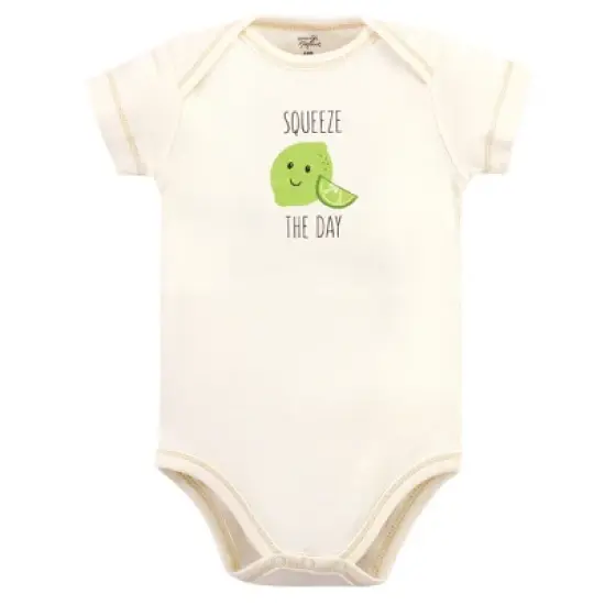 Touched by Nature Organic Cotton Bodysuits 5pk, Taco image {2}
