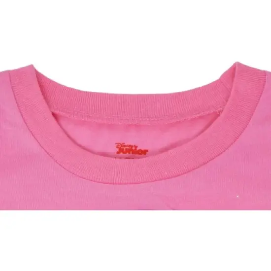 Mickey Mouse & Friends Minnie Mouse Girls Graphic T-Shirt and Shorts Outfit Set Little Kid image {7}