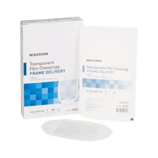 McKesson Octagon Frame Style Transparent Dressing Sterile image {9}