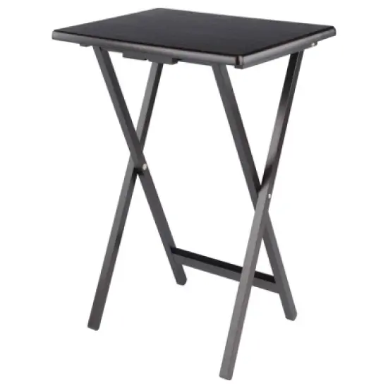 5pc Allen Snack Table Set Coffee - Winsome Wood image {5}