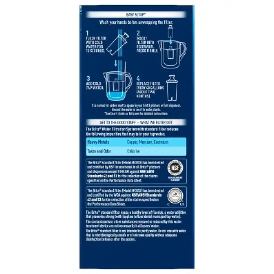 Brita Replacement Water Filters for Brita Water Pitchers and Dispensers image {6}