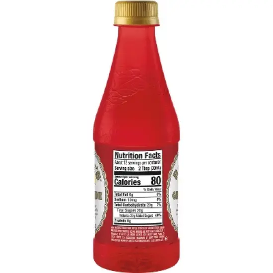 Rose's Grenadine Syrup - 355ml Bottle image {1}