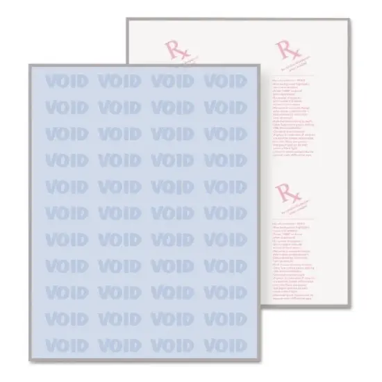 DocuGard Security Paper 8-1/2 x 11 Blue 500/Ream 04543 image {1}
