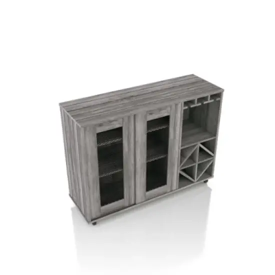 Carmelia Industrial Inspired Sliding Door Buffet - HOMES: Inside + Out image {4}