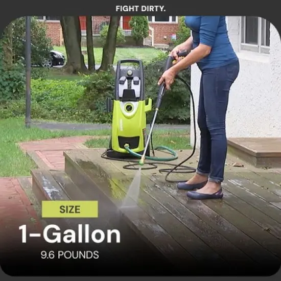 Sun Joe House and Deck All-Purpose Pressure Washer Concentrated Cleaner Detergent, Biodegradable, Non-Toxic, and Bleach Free, 1 Gallon, SPX-HDC1G image {1}