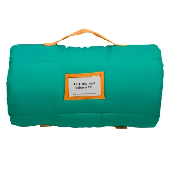 Ms. Rachel Farm Friends Toddler Nap Mat - Includes Attached Pillow and Fleece Blanket image {4}