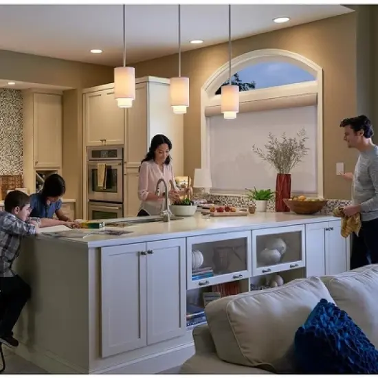 Lutron Cas&eacute;ta Deluxe Smart Dimmer Switch (2 Count) Kit with Cas&eacute;ta Smart Hub | | P-BDG-PKG2W-A | White image {4}