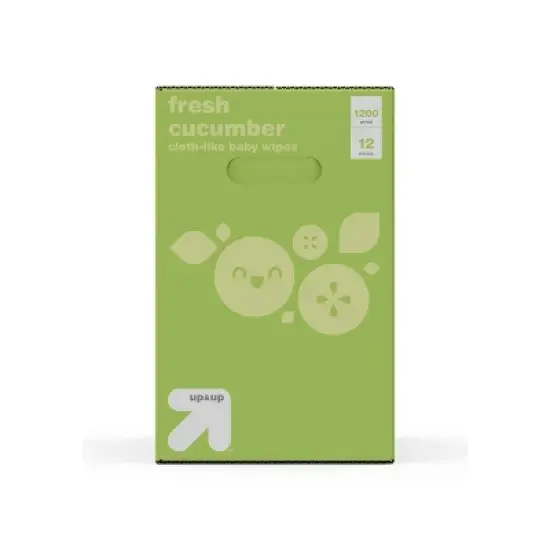 Fresh Cucumber Baby Wipes- up & up&trade; (Select Count) image {5}
