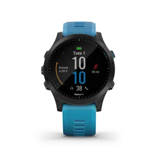 Garmin Forerunner 945 GPS Running Smartwatch Bundle - Blue image {1}
