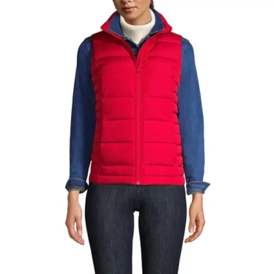 Lands' End Women's Winter Down Puffer Vest image {6}