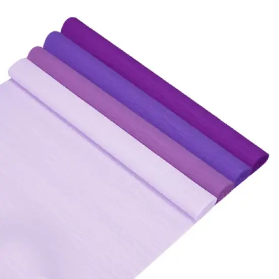 Unique Bargains Durable Soft Flexible Thickened Crepe Paper 4 Pcs image {10}