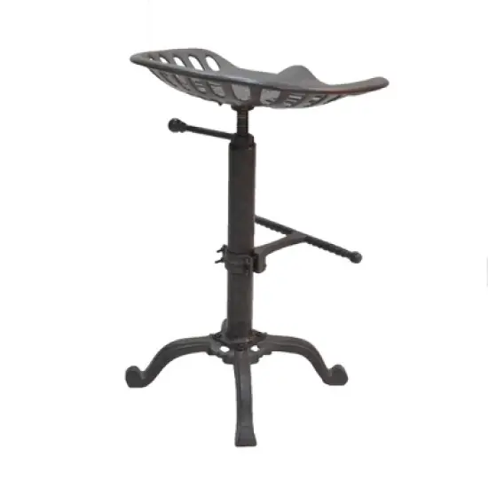 Adjustable Tractor Seat Counter Height Barstool - Hunter image {2}