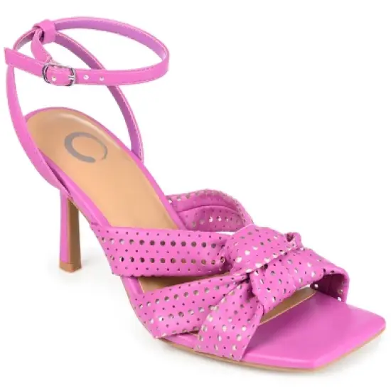 Journee Collection Womens Naommi Tru Comfort Foam Open Toe Mid Stiletto Pumps image {12}