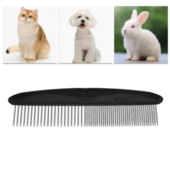 Unique Bargains Pet Grooming Brush 7.2"x1.85" 1 Pc image {5}