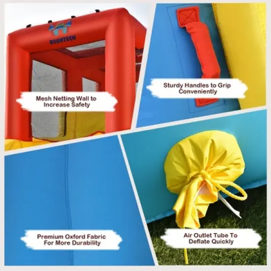 Costway 7 in 1 Inflatable Dual Slide Water Park Climbing Bouncer image {7}
