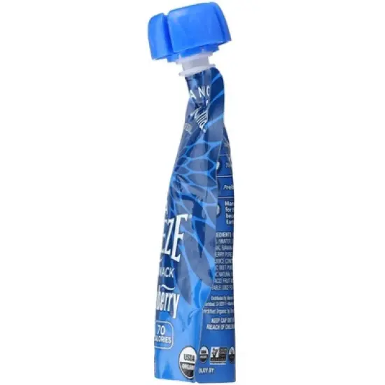 Mamma Chia Organic Squeeze Vitality Snack Wild Raspberry - Case of 16/3.5 oz image {3}