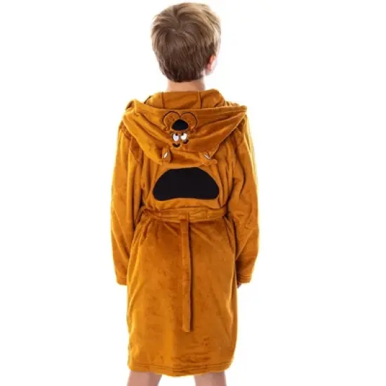 Scooby Doo Kids Costume Robe Soft Plush Fleece Hooded With Ears image {3}