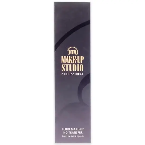 Fluid Foundation No Transfer - Dark Chocolate by Make-Up Studio for Women - 1.18 oz Foundation image {4}