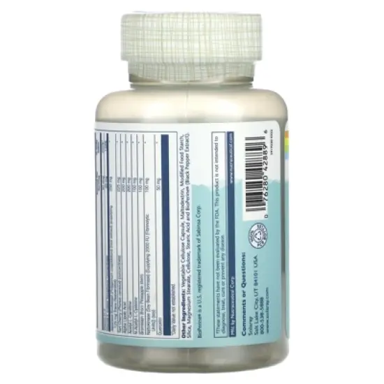 Solaray Acetyl L-Carnitine Alpha Lipoic Acid, 60 VegCaps image {2}