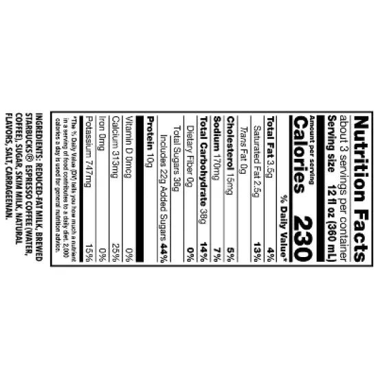 Starbucks Iced Pumpkin Spice Latte Espresso Beverage - 40 fl oz image {4}