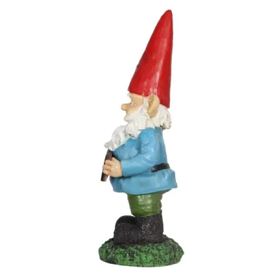 13" Resin Good Time Welcome Willis Sign Gnome - Exhart image {5}