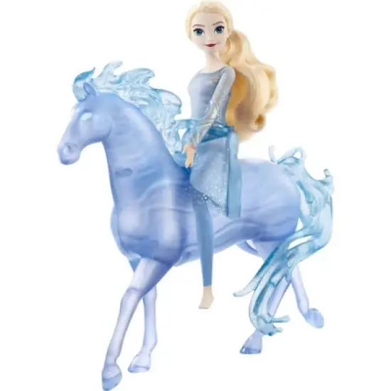 Disney Frozen Elsa Doll & Water Nokk Figure 2pk image {2}