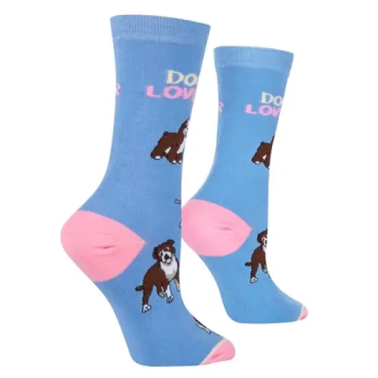 Cool Socks, Dog Lover, Funny Novelty Socks, Adult, Medium image {1}
